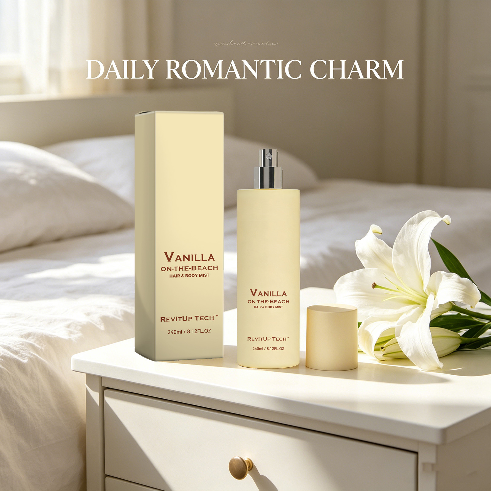 Vanilla Hair & Body Mist Moist - Perfume Fragrance Hair Spray 评论和价格