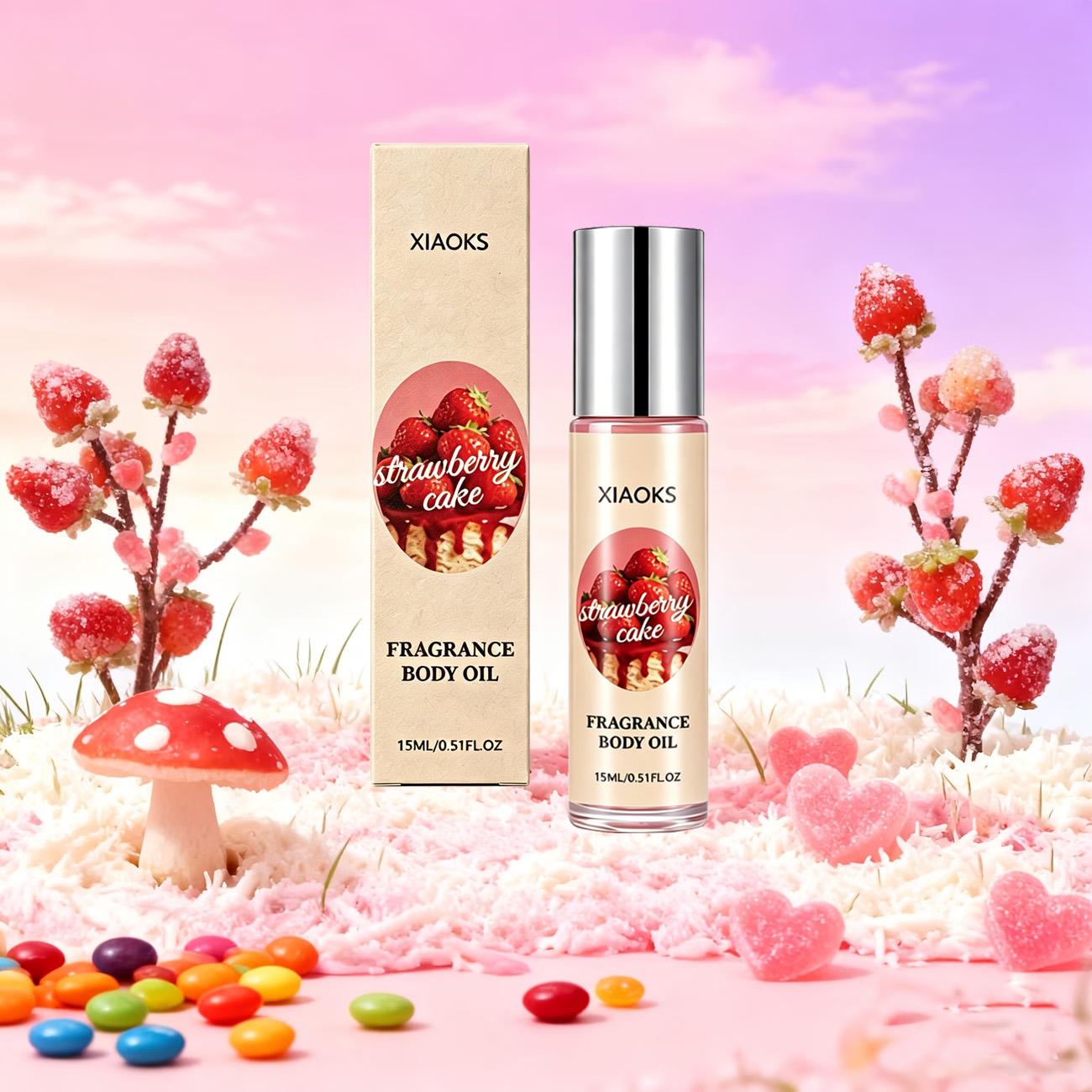 1 Bottle of Strawberry Cake Sw - Pure Perfume Fragrance 评论和价格