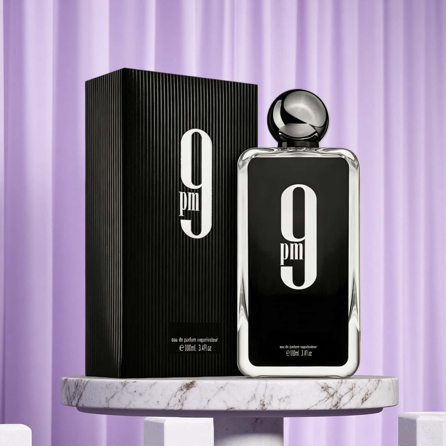 100ML Afnan 9 PM Rebel Unisex  - Pure Perfume Fragrance 评论和价格